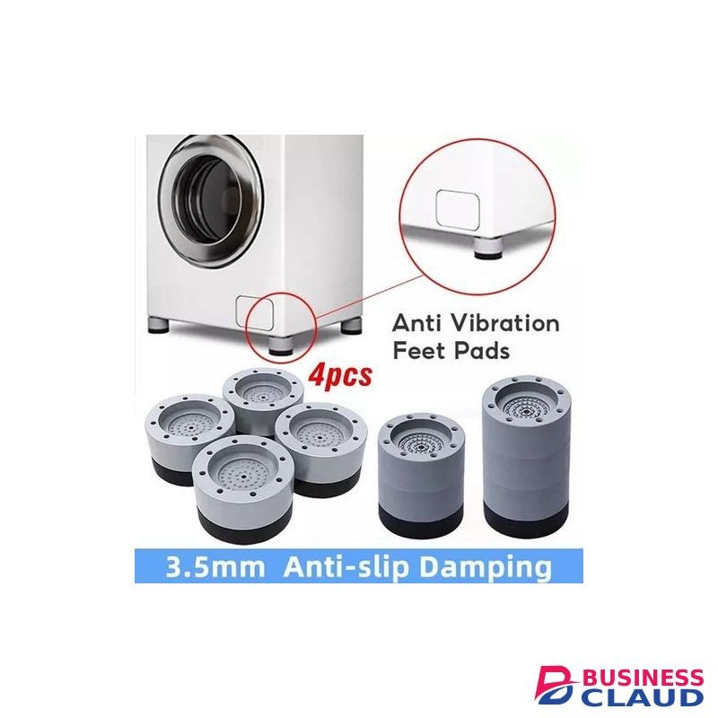 4Pc Washing Machine Anti-vibration Noise Cancellation Pads
