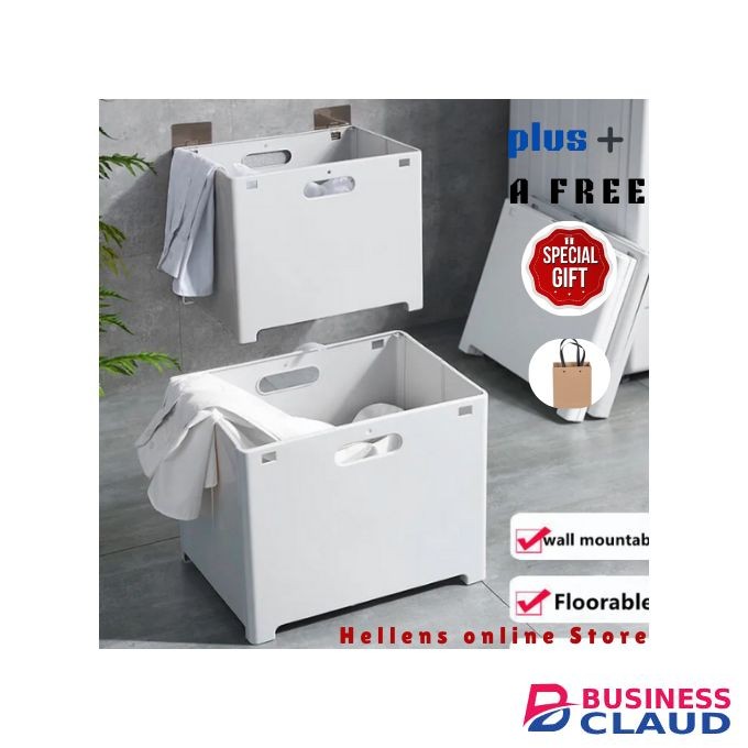 Punch Free Foldable Laundry Basket