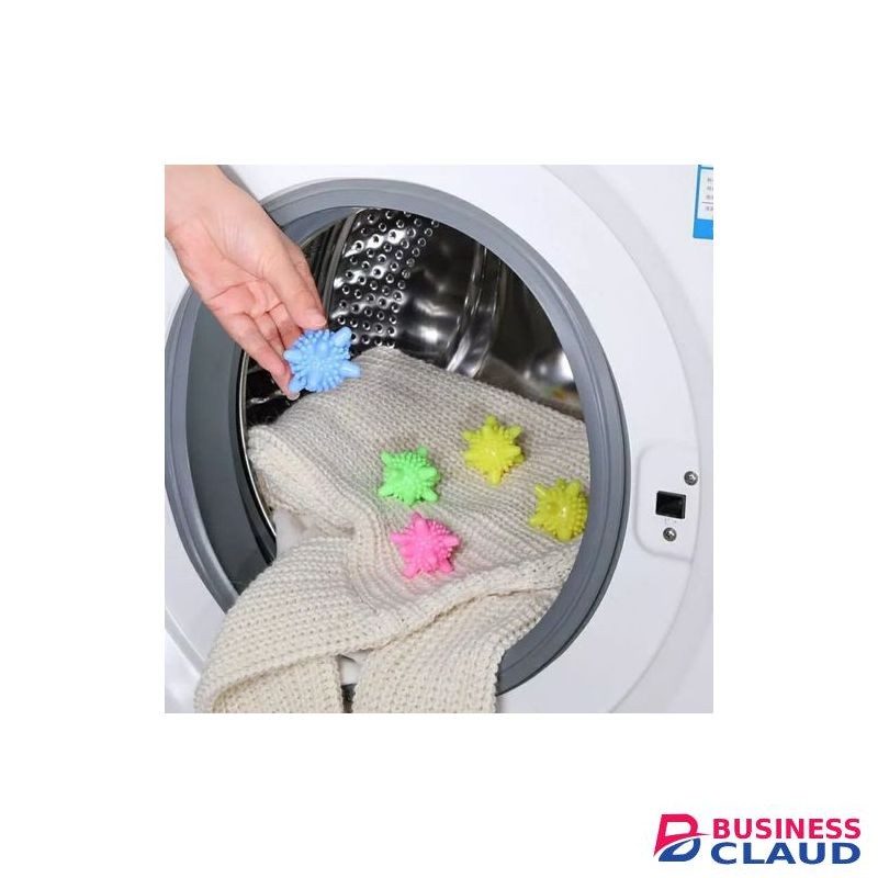 10Pcs Reusable Laundry Washing Machine Balls Clothes Softener