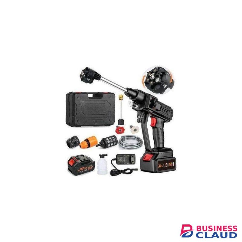 Royce HIGH PRESSURE CAR WASHING MACHINE GUN WITH RECHARGEABLE BATTERIES