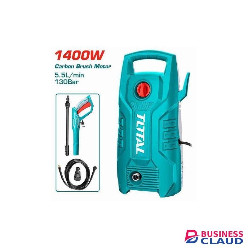 TOTAL Electric High Pressure Car Washer 1400w Machine 1900psi