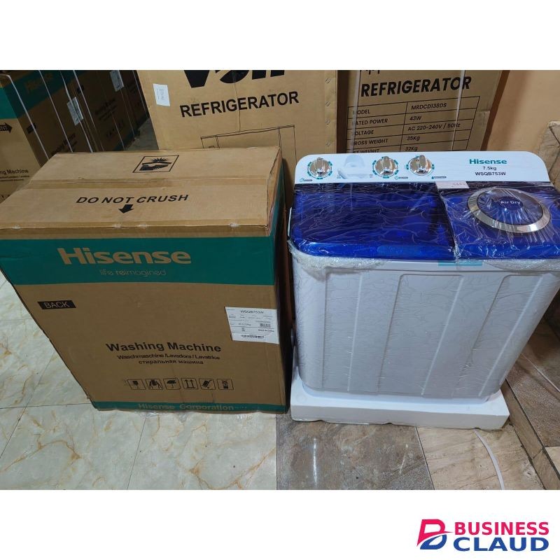Hisense 7.5kgs washing machine Twin Tub