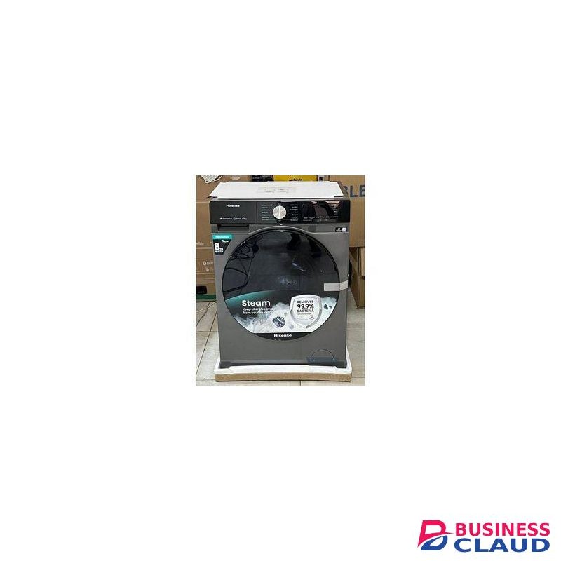 Hisense 8KG Wash & 5kg Dry Front Load Washing Machine + Free Gifts(Titanium Grey)