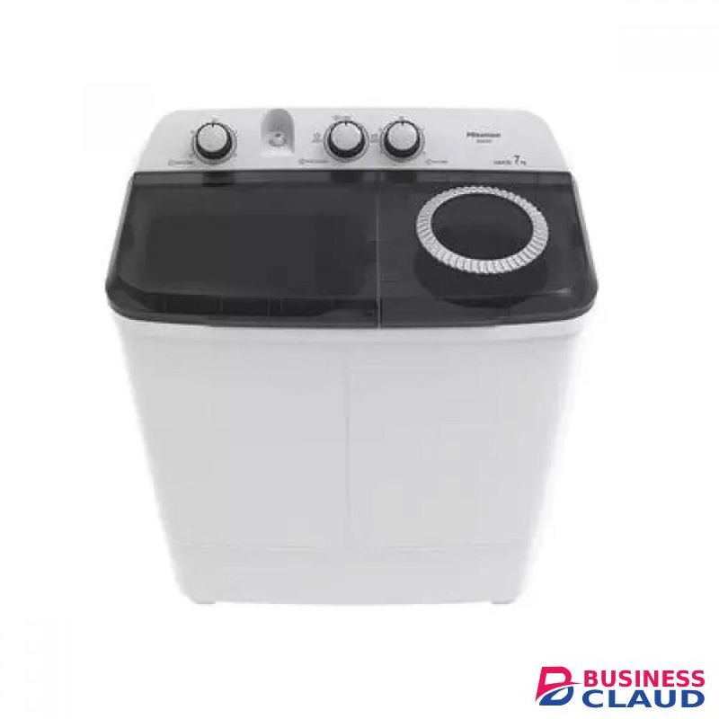 Hisense Washing Machine 8 Kg Twin Tub - White (2YRs WRTY)