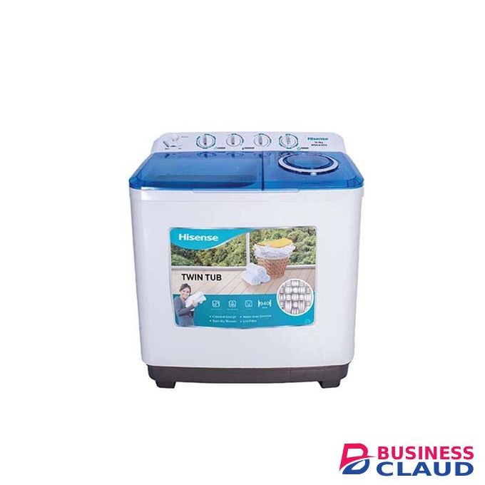 Hisense Washing Machine 13.5KG Top Load Twin Tub