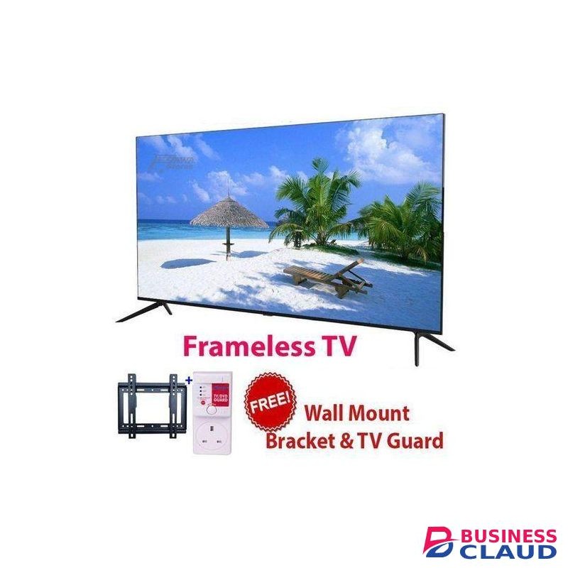 Vitron 75" Inch WebOS Voice Control 4K UHD Frameless Smart Android TV Inbuilt Decoder Television Bluetooth, Netflix And YouTube +FREE TV Guard+Bracket And One Year Warranty