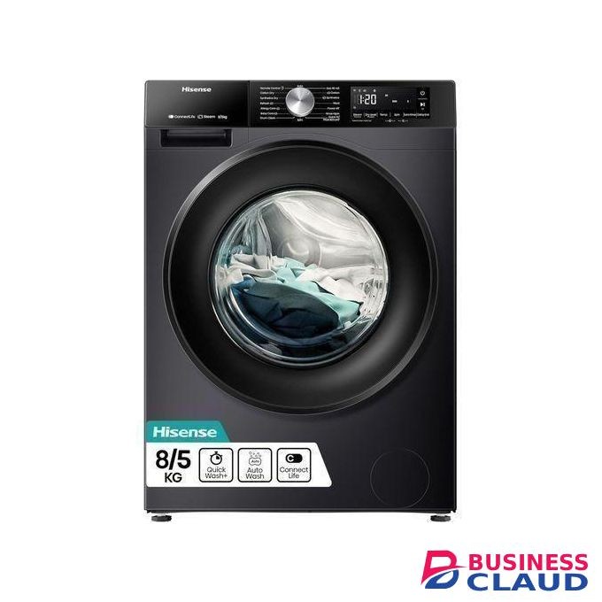 Hisense WASHING MACHINE 8Kg/5kg Washer Dryer, 8kg Washing and 5kg Drying(2YRS WARRANTY)