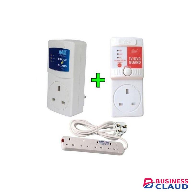 MK HIGH-PERFORMANCE TV & FRIDGE GUARD – PREVENTS POWER DAMAGE & OVERLOAD
