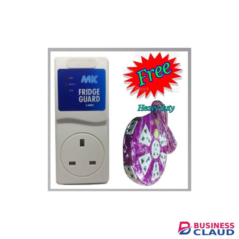 MK Fridge Guard +Free Power Extension Cable Combo