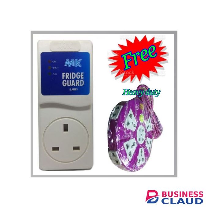 MK Fridge Guard +Free Power Extension Cable Combo