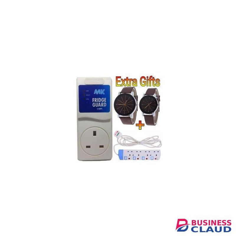 MK Fridge Guard +Extra 4Way Power Extension, 2 Classic Watches