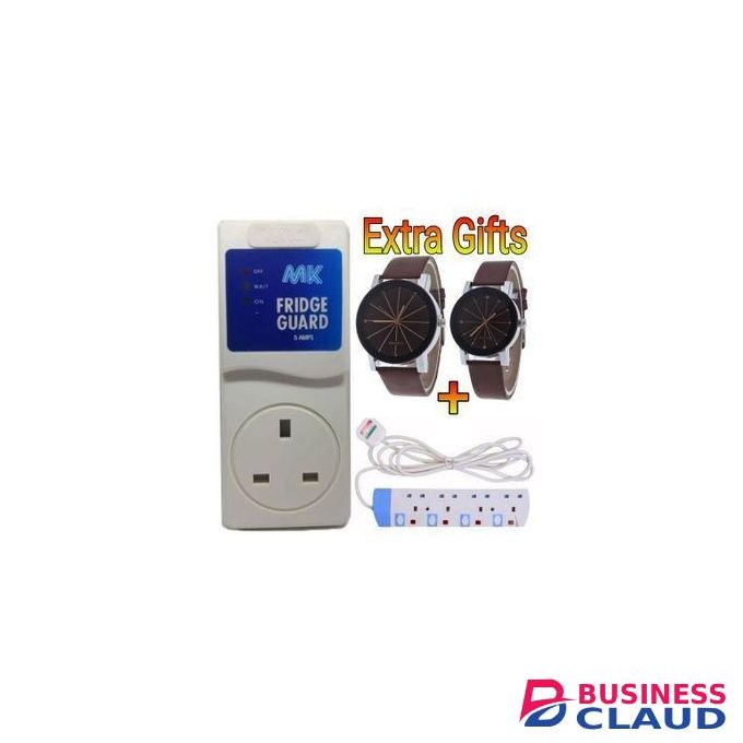MK Fridge Guard +Extra 4Way Power Extension, 2 Classic Watches