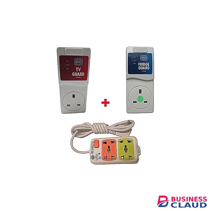 MK Electronics TV Guard + Fridge Guard +FREE Extension Cable