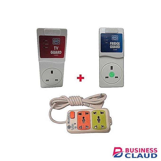 MK Electronics TV Guard + Fridge Guard +FREE Extension Cable