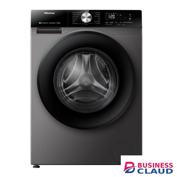 Hisense 10.5KG Front Load Washing Machine WF3S1043BT – Quick Wash, Steam Care, Energy Saving+FREE GIFTS(2YRs WRTY)