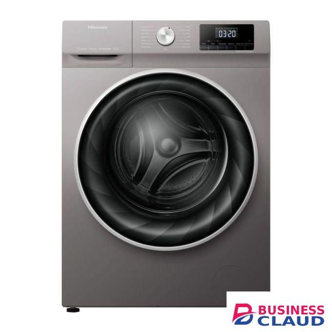 Hisense 8kg Front Load Washing Machine - Grey (2YRs WRTY)