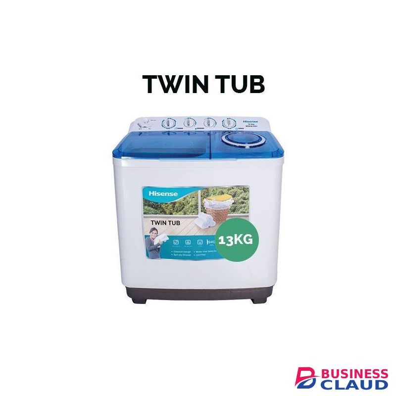 Hisense Twin Tub Washing Machine 13.5KG