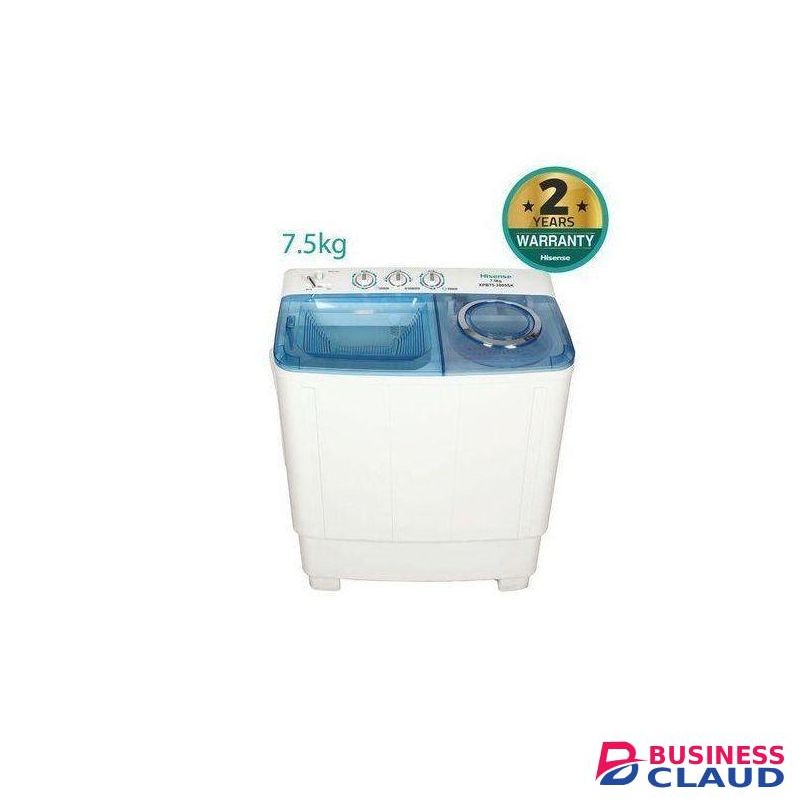 Hisense 7.5kg Semi Automatic Washing Machine with Free Extension