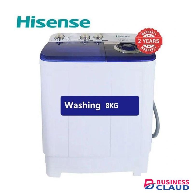 Hisense 8KG WASHER/5KG DRYER Semi-Automatic Washing Machine+2YEARS WARRANTY