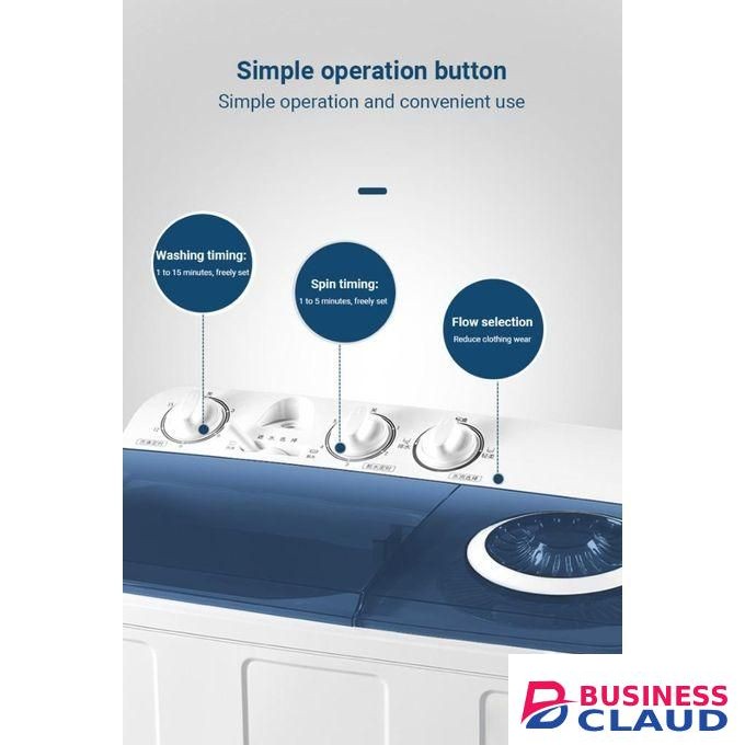 Hisense Semi Automatic-11kg Twin Tub Washing Machine-WSRB113W