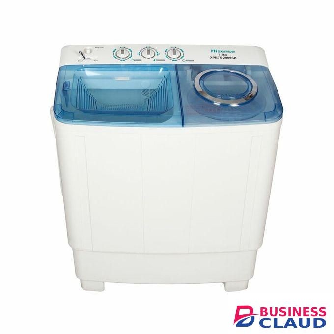 Hisense Semi Automatic-11kg Twin Tub Washing Machine-WSRB113W