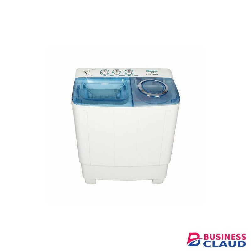 Hisense Washing Machine 11 Kg Twin Tub - White (2YRs WRTY)