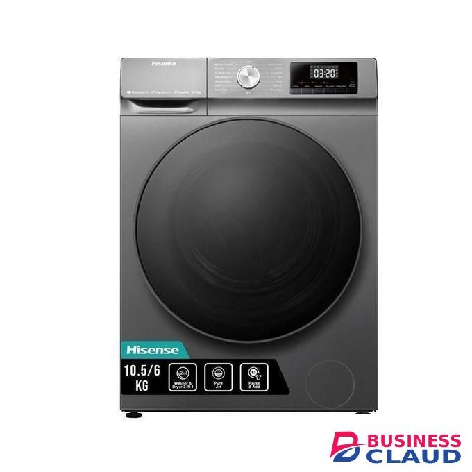 Hisense Washing Machine 10.5/6KG Washer & Dryer WD5S1045BW(2YRS WRTY)
