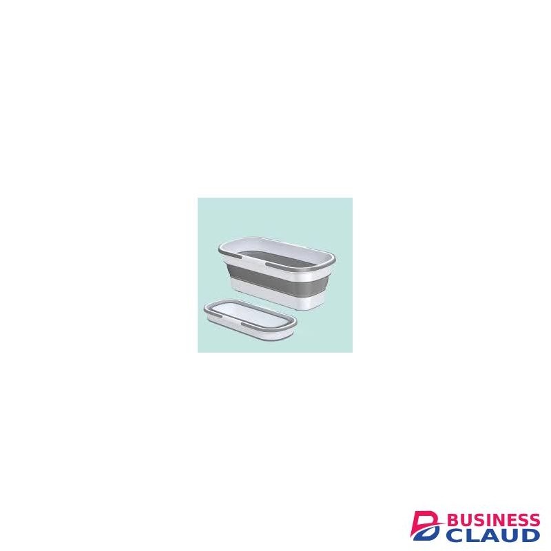 ortable Collapsible Silicone Laundry Basket / Foldable Washing Tub with Handles - Space-Saving Multi-Purpose Bucket