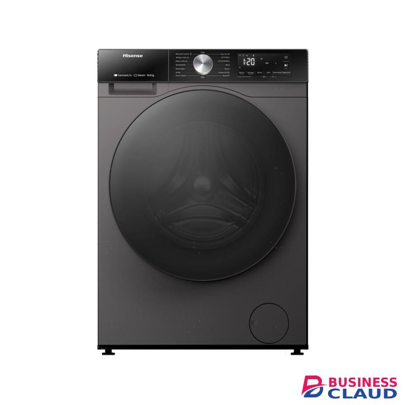 Hisense Front Load Washing & Dryer, 10.5/6KG - Silver