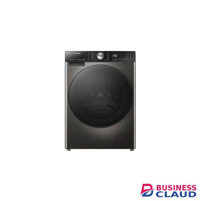 Hisense Front Load Washing & Dryer, 12/8KG - DARK Silver
