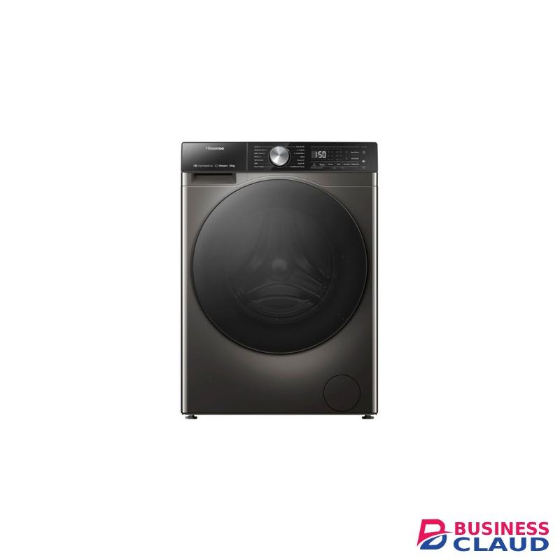 Hisense Front Load Washing & Dryer, 12/8KG - DARK Silver