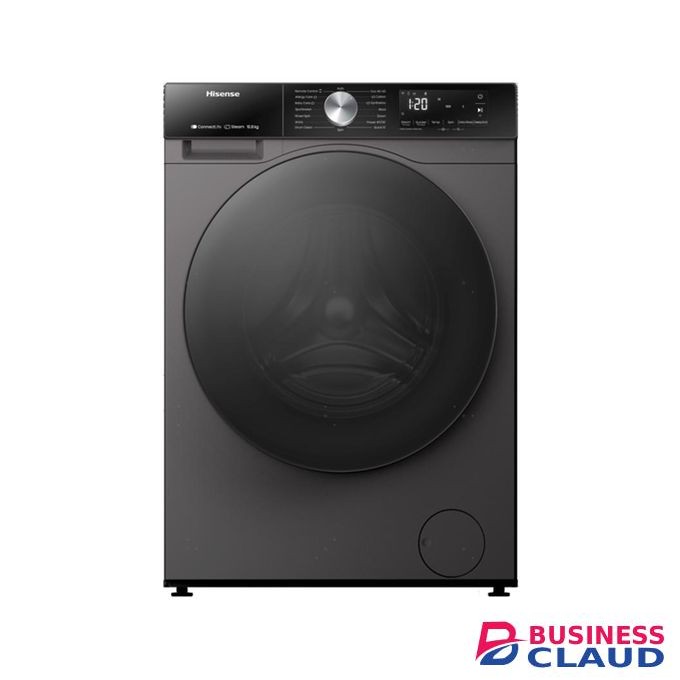 Hisense 10.5/6KG Full Automatic Front Load Washing & Dryer 2 Years Warranty - Silver