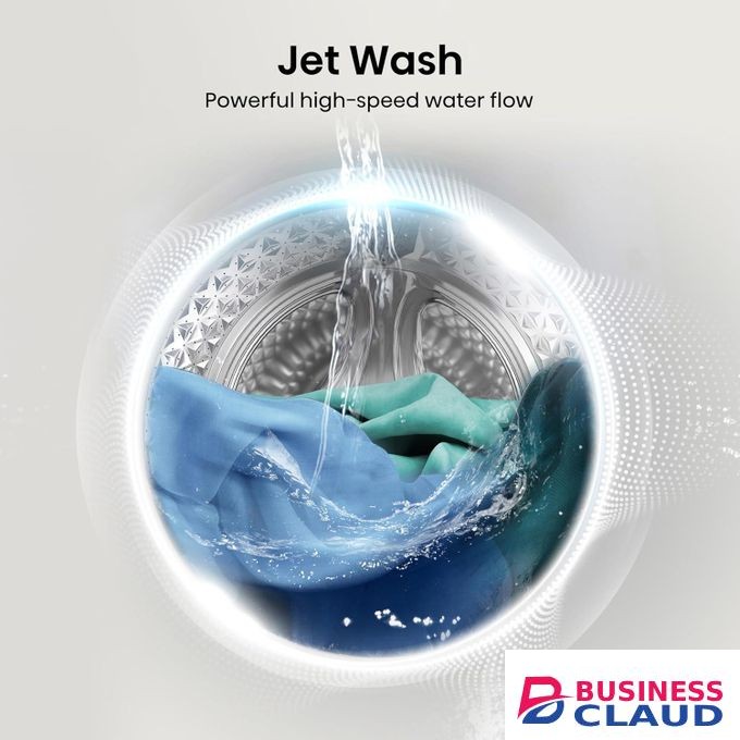 Hisense WD3S1043BT Front Load Washing & Dryer, 10.5/6KG - Silver+FREE COVER+ANTI-SHOCK PADS
