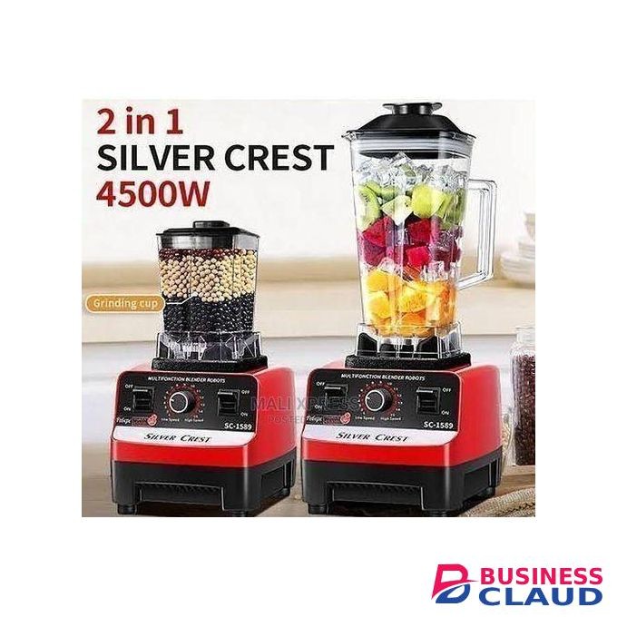 Commercial Heavy Duty Blender 2 in 1 6500watts Double Jug with Grinding Machine or Grinder
