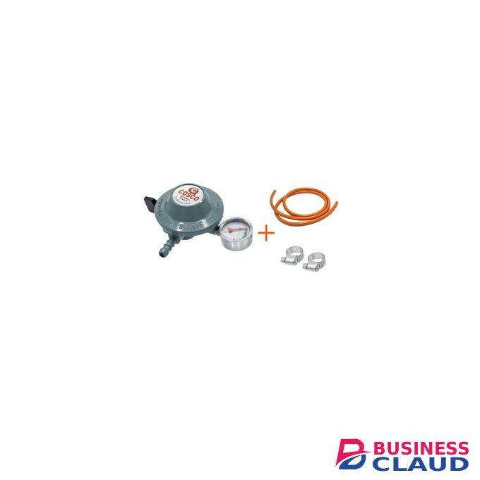 Cosco 13kg Gas Regulator With Gauge Free 2m Gas Pipe+Free2 Clips