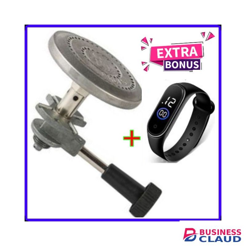 Durable Strong Non Leak Meko Gas Burner+ Wrist Watch