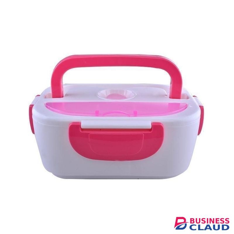 Electric Lunch Box - Pink & White