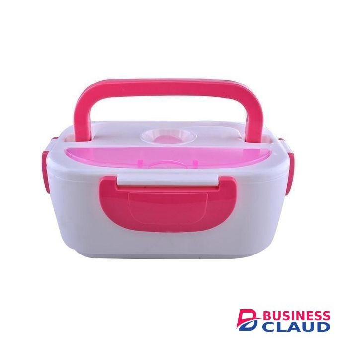 Electric Lunch Box - Pink & White
