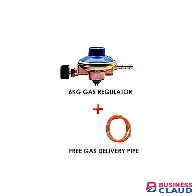 6kg Gas Regulator Plus FREE Gas Pipe