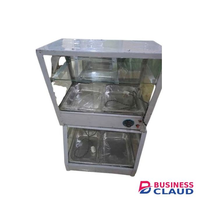 Double insert chips /food warmer 1pc