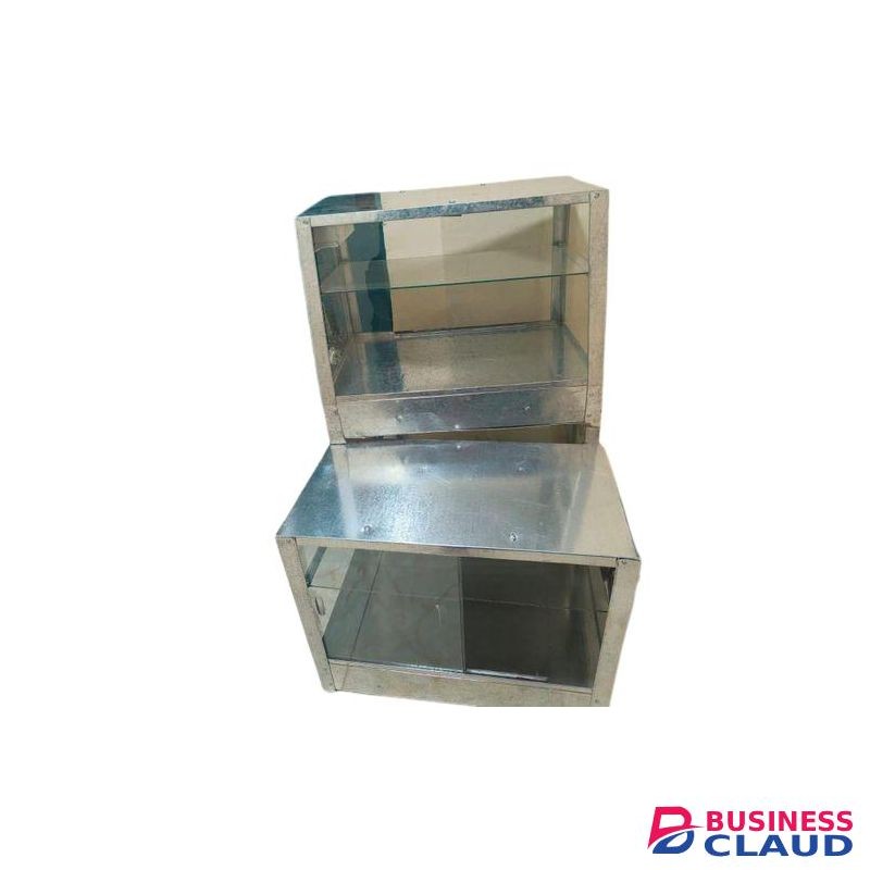 Commercial Chips & Food Warmer Display – Countertop Heated Food Display Cabinet