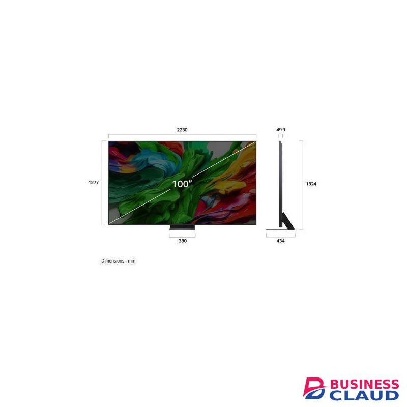 LG 100 Inch QNED evo AI QNED86 MiniLED 4K VRR 144Hz Smart TV AI Magic remote WebOS25 2025 (2YRs WRTY)