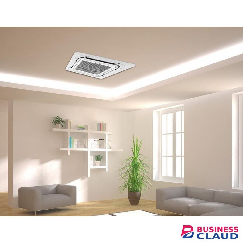 Hisense 12000BTU Ceiling Cassette Air Conditioner with Inverter, 360° Cooling & Ultra Quiet, 2 Years Warranty