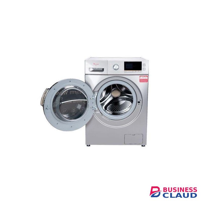 Ramtons RW/147-Front Load 10Kg Washer 1400 RPM- Silver (1YR WRTY)