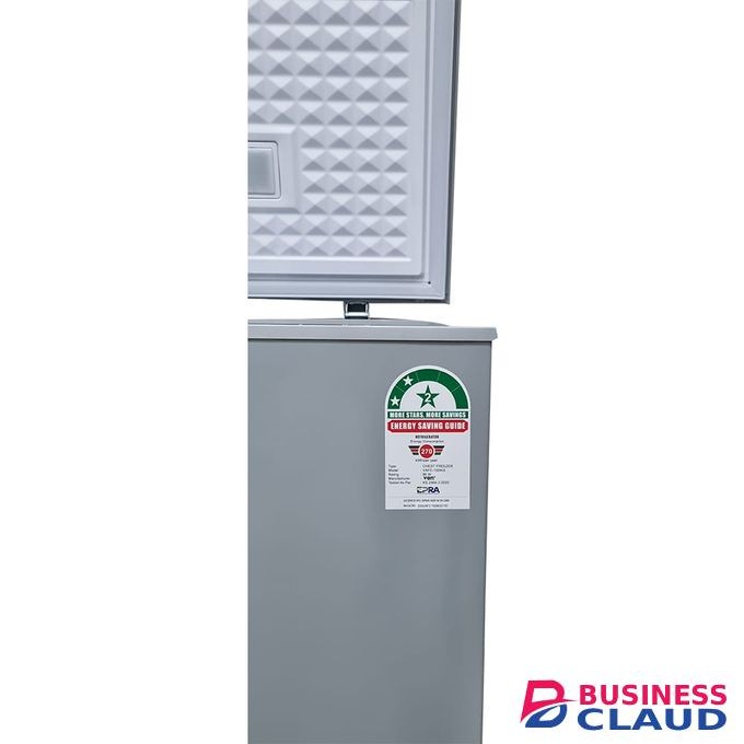 VON VAFC15DKG/DH Chest Freezer - 142L (1YR WRTY) - Silver