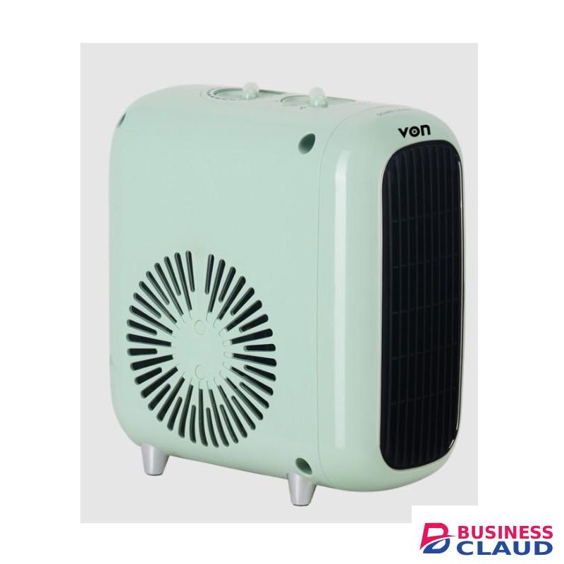 VON VHC153MNAW Ceramic Heater - 1500W, Light Sage-green Finish (1YR WRTY)
