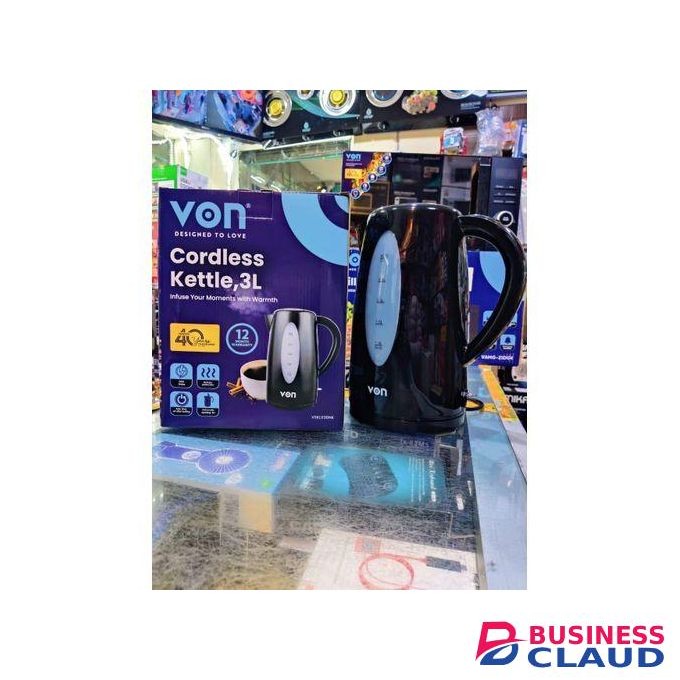 VON 3Litres Cordless Kettle
