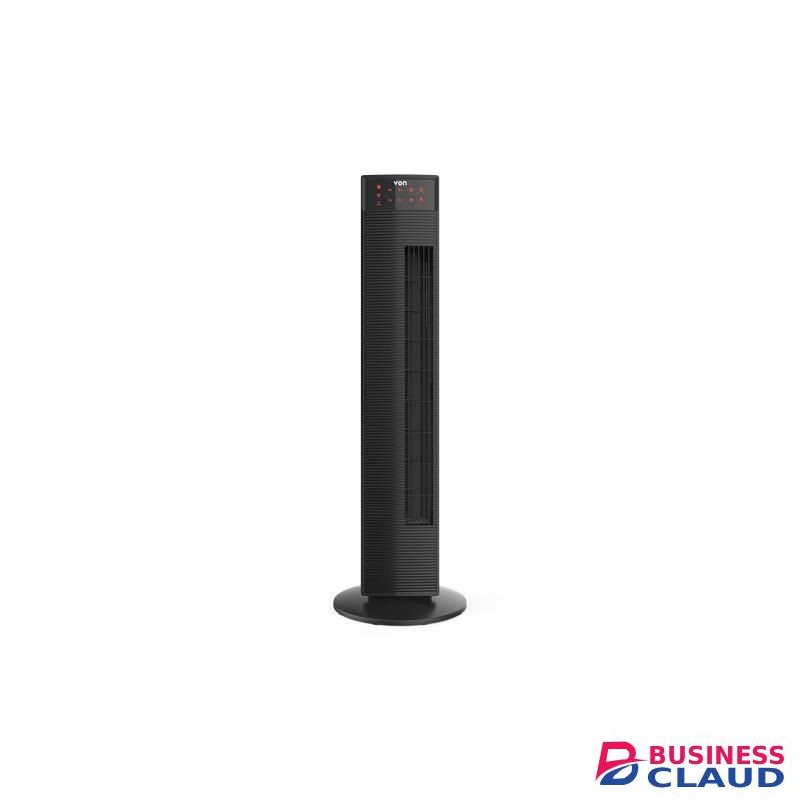 VON 36 Inches Smart Tower Fan, LED & Remote Control, Anion Air Purification, 8-Hour Timer & 80° Oscillation