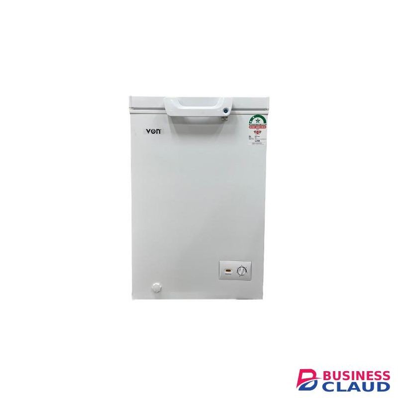 VON CHEST FREEZER 98L WHITE