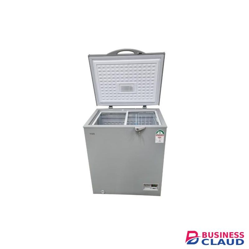VON Chest Freezer - 142L, Grey